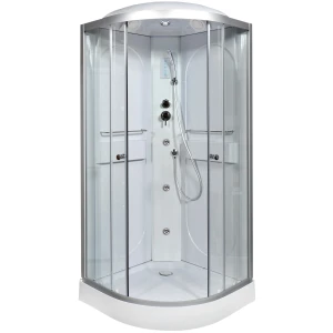 Душевая кабина Deto L 608 80х80 с гидромассажем и электрикой